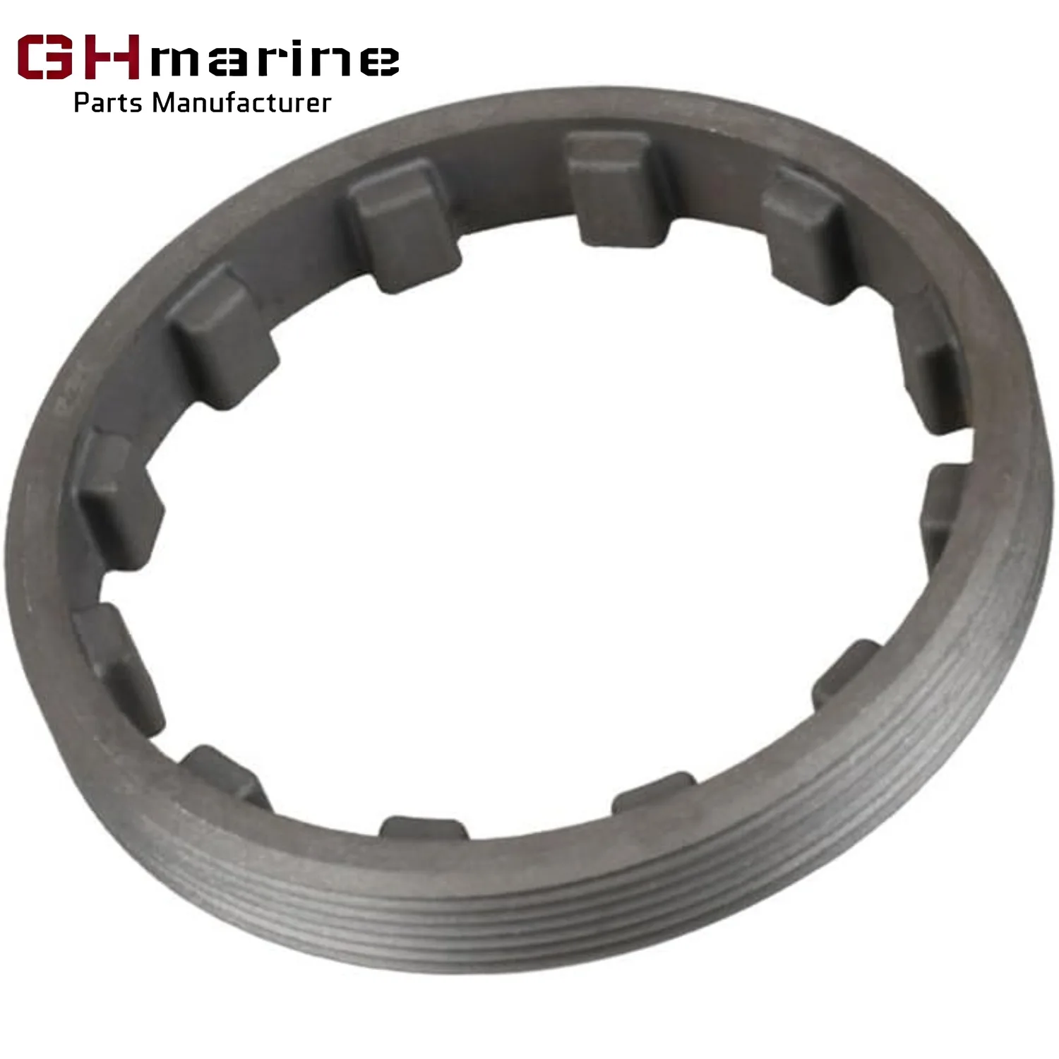 Marine Parts Lock Ring Nut Outboard Lower Unit EI Fit for Yamaha 2 Stroke150-200HP Outboard Motor Boat Engine 6G5-45384-00