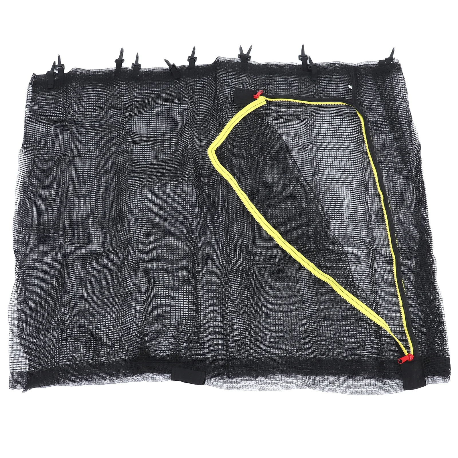 

Trampoline Safety Net Fence Protective Replacement Mesh Wear Resistant Anti Fall Black Bounce Enclosure Suitable Various Sizes