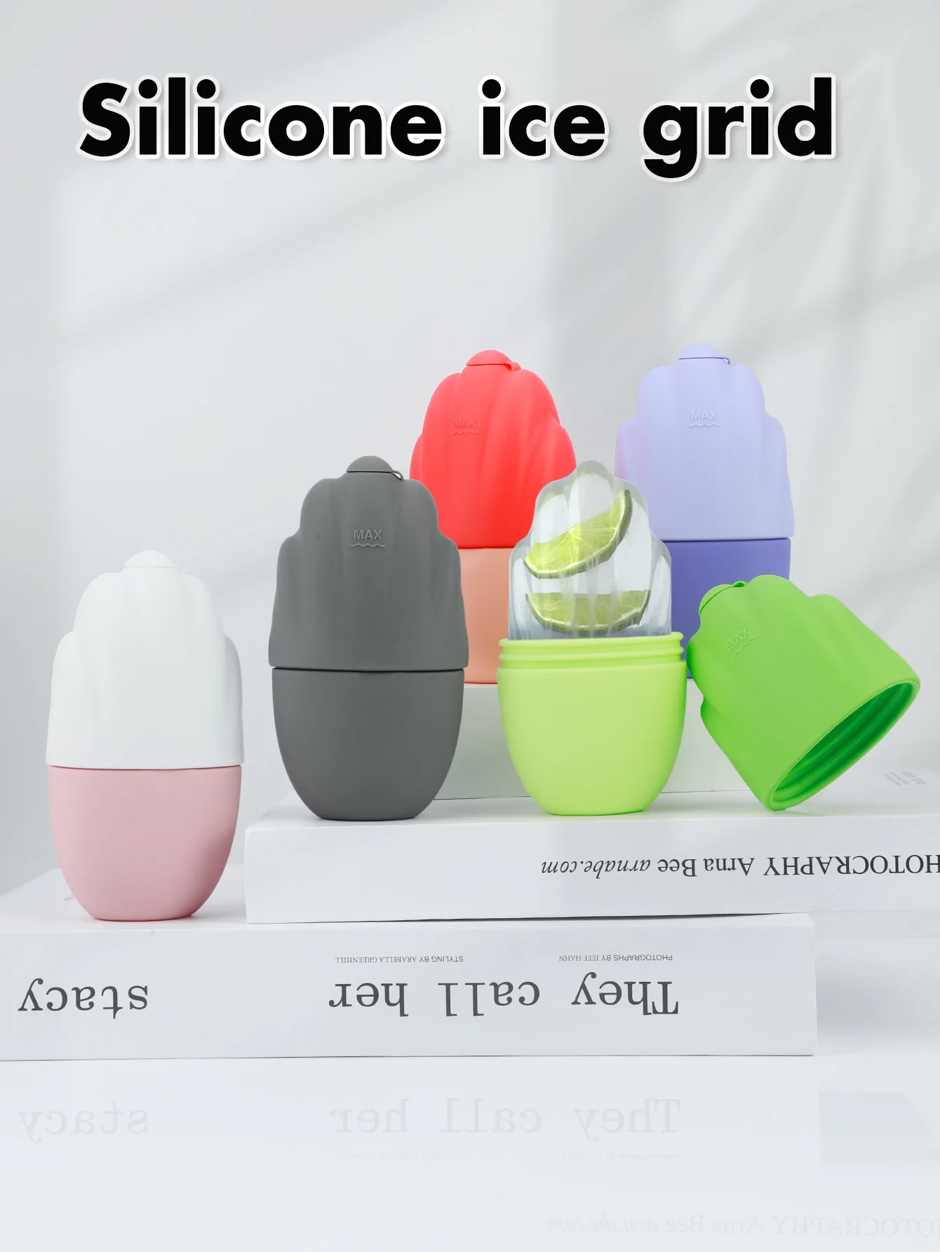 

Ice Cube Roller for Face Eyes,Reusable Silicone Ice Mold,Womens Gifts,Face Massager Roller Puffiness Migraine