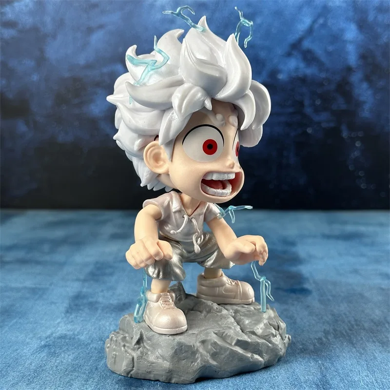 Figurine d'Action de Dessin Animé One Piece, 15cm, en PVC, Modèle de Collection d'Ornements, Intérieur a, Monkey D Luffy, Jouet Beurre, Cadeau pour Enfant