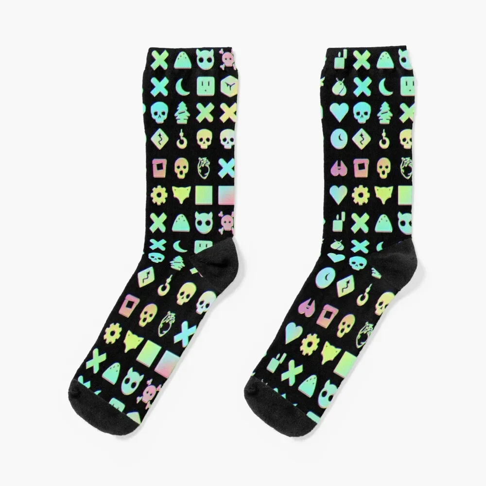 love death robots -Complete Icons Socks new year Toe sports Socks Women Men's