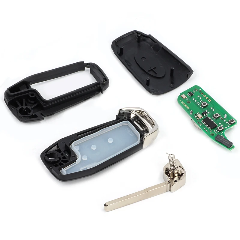 KEYECU 433MHz ID49 Chip FCC ID: N5F-A08TBLP P/N:164-R8334 Flip Keyless Remote Key Fob for Ford F-150 F-250 2023 2024