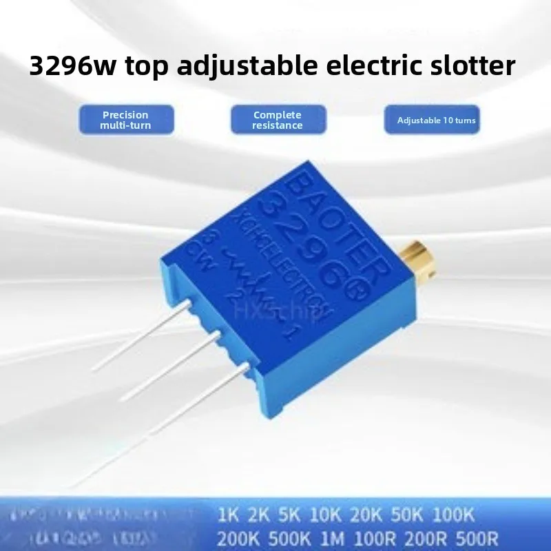 مقياس الجهد WTH118-1A، 2 وات، 1 ك/2.2 ك/4.7 ك/10 ك/22 ك/47 ك/100 ك/470 ك/1 متر، بدوره واحد