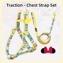 Pet Harness with Leash Set Dogs Cats Chest Strap Pet Outdoor Walking Harness Vest For Small Dog Cat Pet Accessories