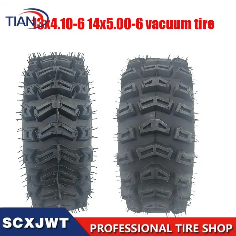 13x4.10-6 14x5.00-6 for ATV four-wheel off-road karting, three wheeled and four-wheel tire replacementkart