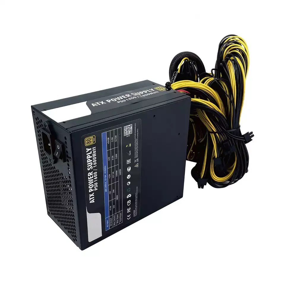 Miner power supply 1800W PSU Power Supply Support 8 GPUs GPU 1800W Power Supply PSU for 8 GPU