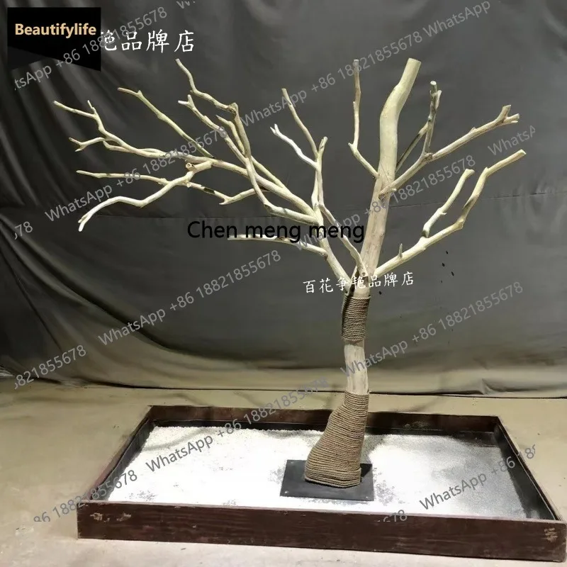 

M85 Имитация белого мертвого дерева, имитация дерева, украшение для очистки, дерево желаний на полу, большое