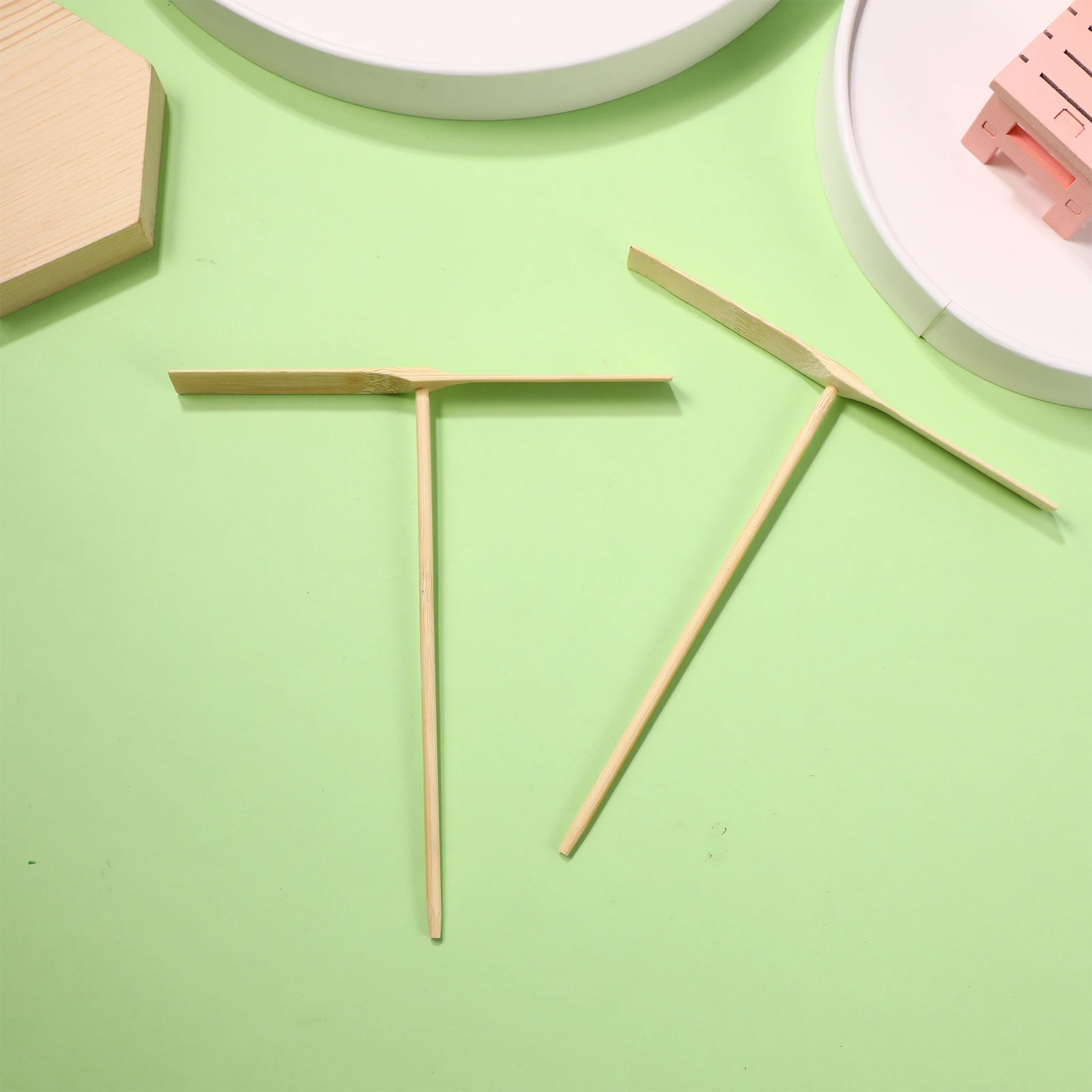 10 قطعة علوم الجاذبية الخيزران للأطفال تعلم مهارة التوازن التوازن الجاذبية لعبة اليعسوب لعبة طاحونة في الهواء الطلق