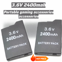 3.6V 2400mah Lithium Rechargeable Battery for Sony PSP2000 PSP3000 PSP 2000 3000 PSP-S110 PlayStation Portable Gamepad Accessory