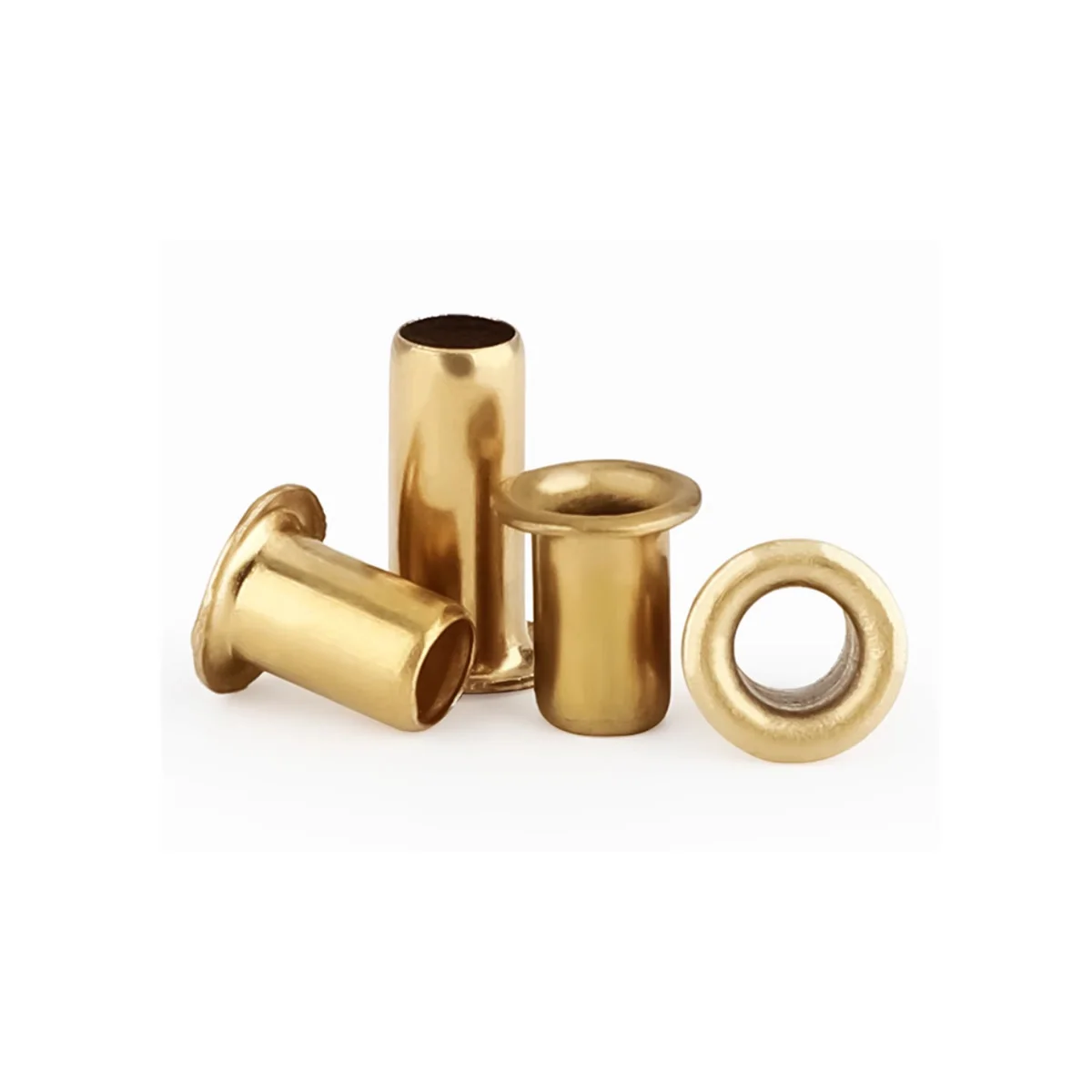 Volledige Lijst Van Messing Holle Klinknagels/Koperen Kippenoogbevestigingen M1.3m1.5m1.7m2.5m3.5m4m5m6