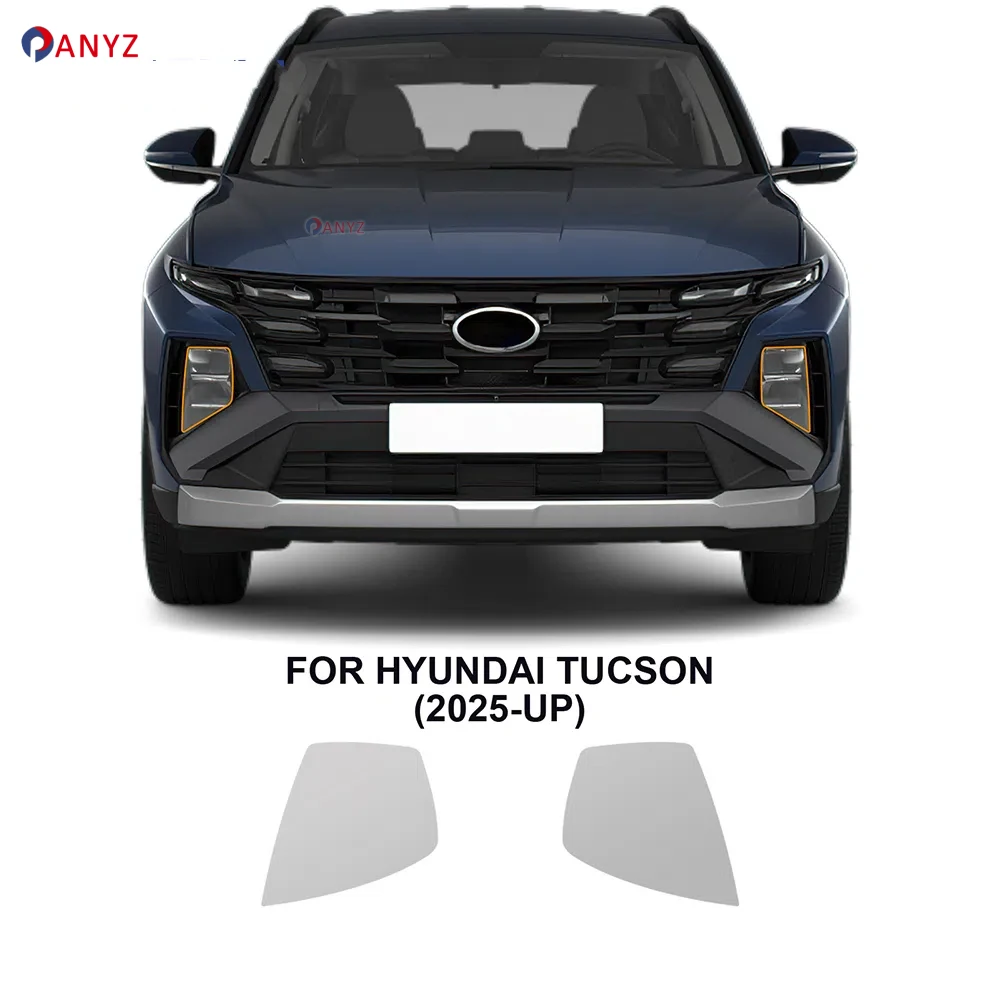 

For Hyundai Tucson N Line 2025 Car Headlight Rearview B C Pillars Precut Sticker Paint Protection Film Anti-Scratch TPU Clear