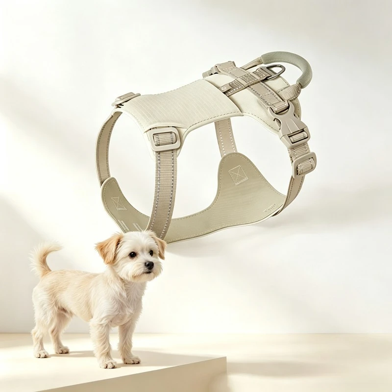 Lightweight Beautiful Dog Vest Anti Pull No Choke Chest Back Harness for Small Medium Large Dogs Pet Supplies Accessory