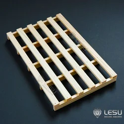 1 PCS 1/14th Toy Model Forklift Freight Wooden Pallet For Tamiya 1/14 RC Tractor Truck 770s FH16 Arocs TGX LESU Forklift Parts
