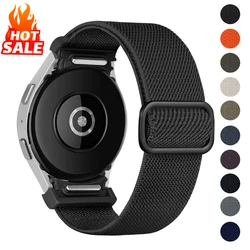 No gap Band per Samsung Galaxy Watch 7 6 5 4 40mm 44mm/5 pro 45mm bracciale in Nylon elastico Galaxy watch 6 classic 47mm 43mm strap