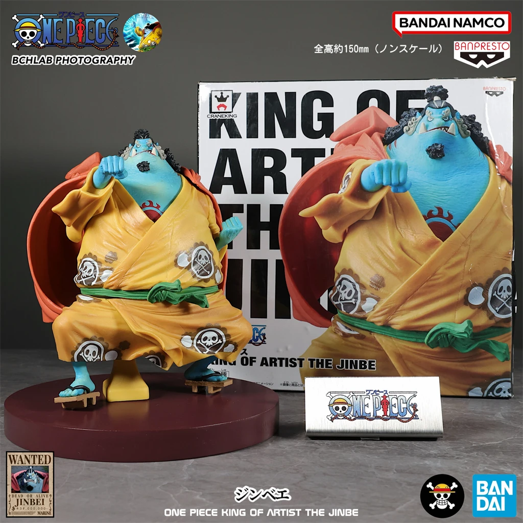

In Stock Bandai Banpresto One Piece KOA King of Artist Jinbe Figure - Sea Edition Statue Anime Collectible Model Gift