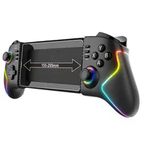 Controlador de estiramiento de consola de juegos para IPhone/Android/Tablet/PC/P4/P3/Switch mango telescópico inalámbrico RGB colorido