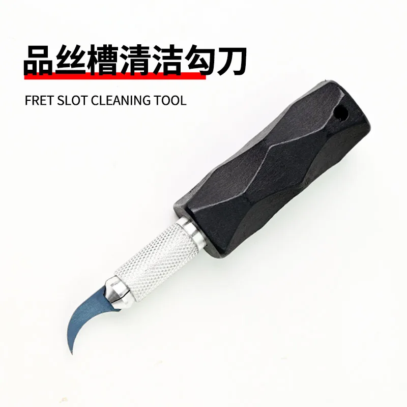 Electric Guitar Acoustic Guitar Fret Repair Tool Guitar Fret Groove Cleaning Tool Fret Work Fingerboard Groove Cleaning Knife