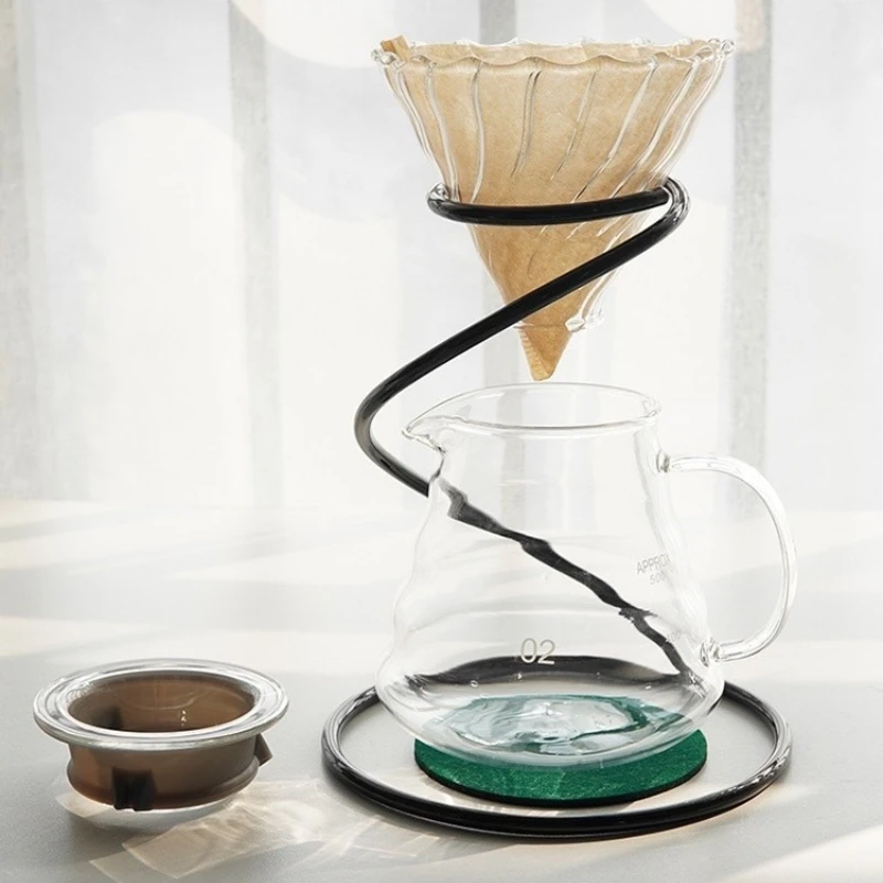

Pour Over Stand Coffee Station Pour Over Coffee Dripper Minimalist Maker Drip Filter Cup Stand Hand Drip Bracket