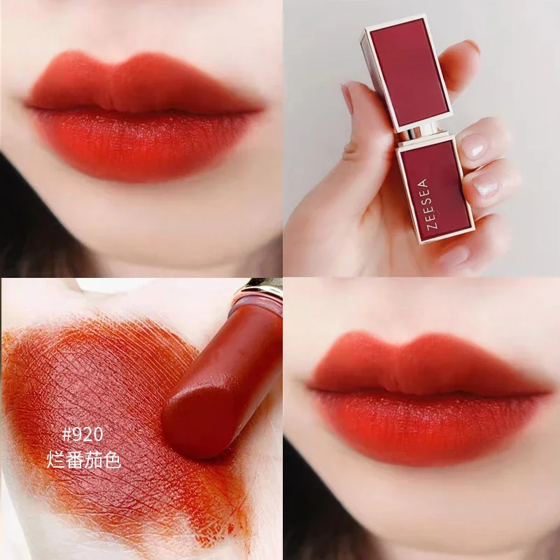 

Yy Red Velvet Matte Finish Niche Flagship Store Famous Brand Authentic Cheap