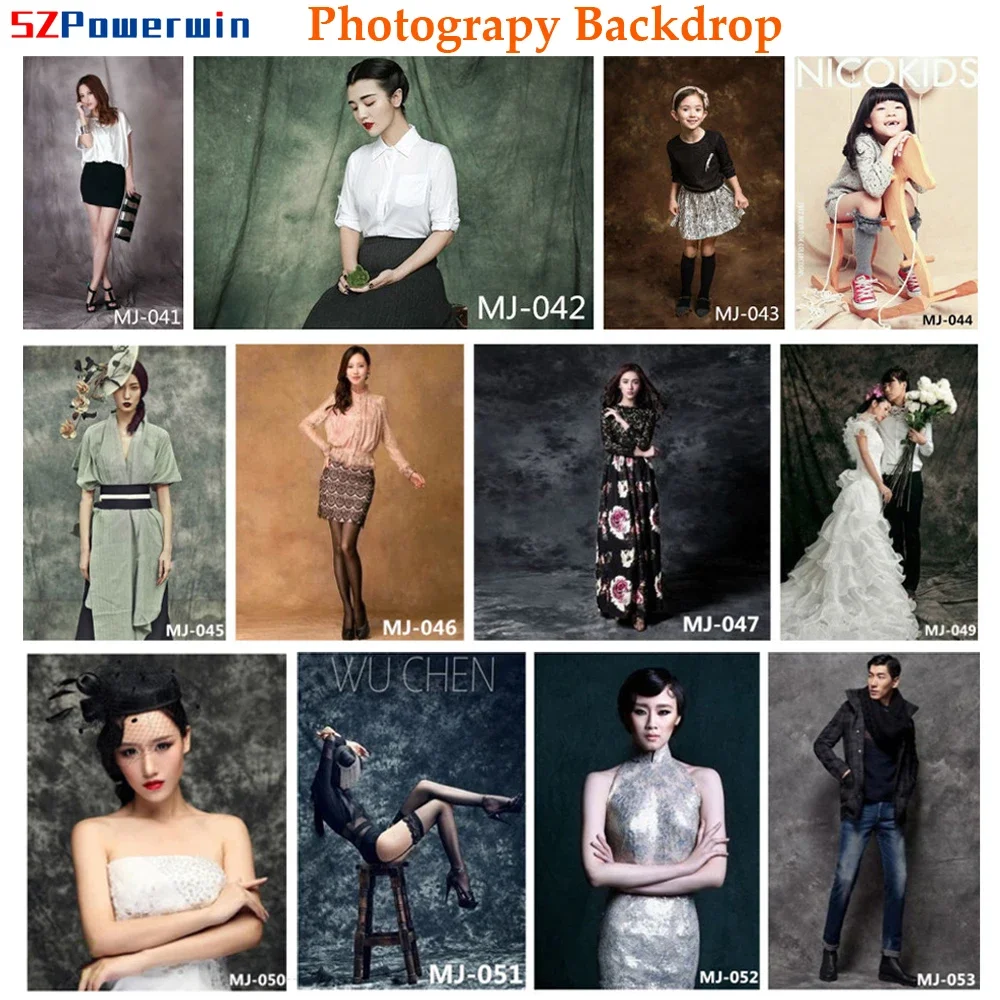 szpowerwin-2x3m-3x3m-3x5m-3x6m-コットンモスリン写真撮影の背景布写真スタジオキット背景スタンドクロマキーライブ