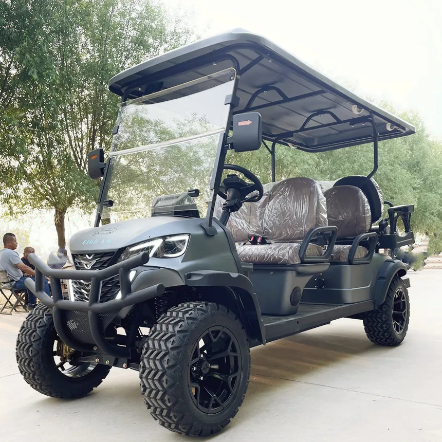 Manufacturer Wholesale New Electric Golf Cart Lithium Battery Energy Saving Golf Cart Recreational Golf Cart Free Custom Color