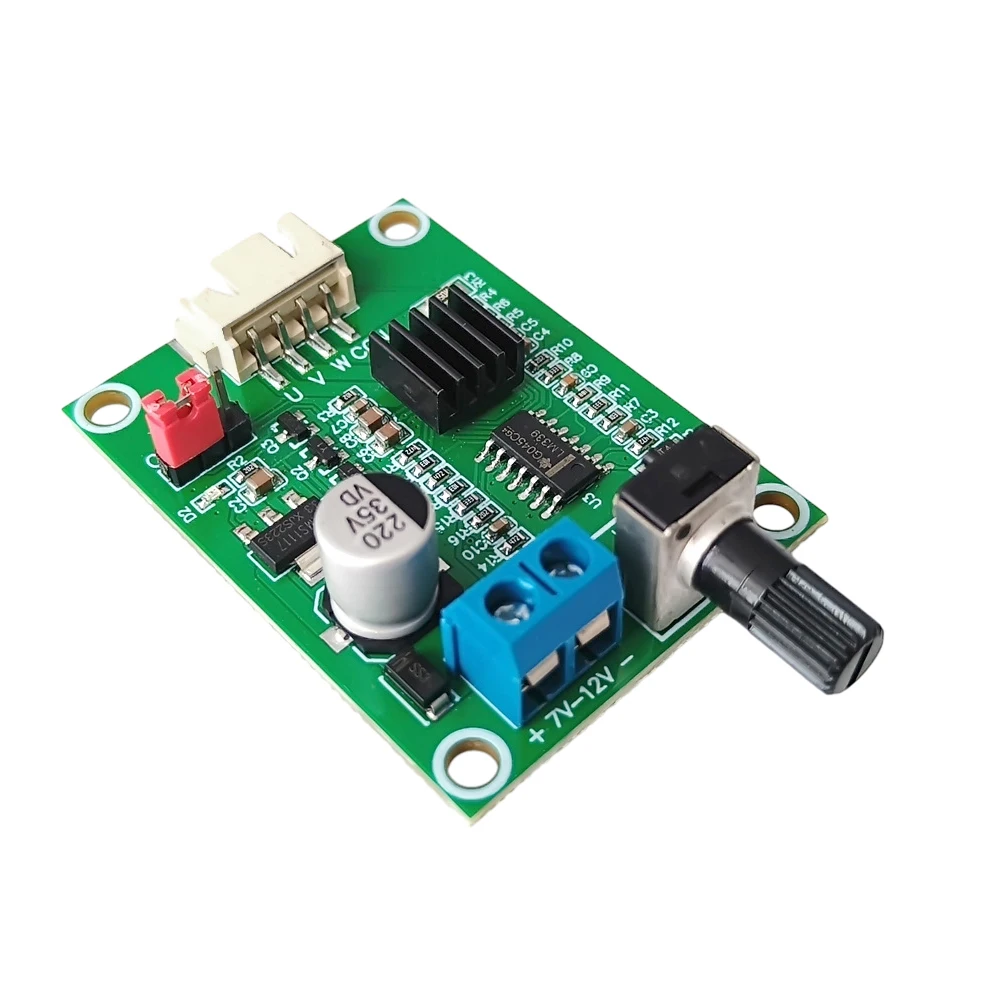 DC7V-12V DC Brushless Motor Drive Board Module Speed Control Board Optical Drive Hard Disk Motor Controller