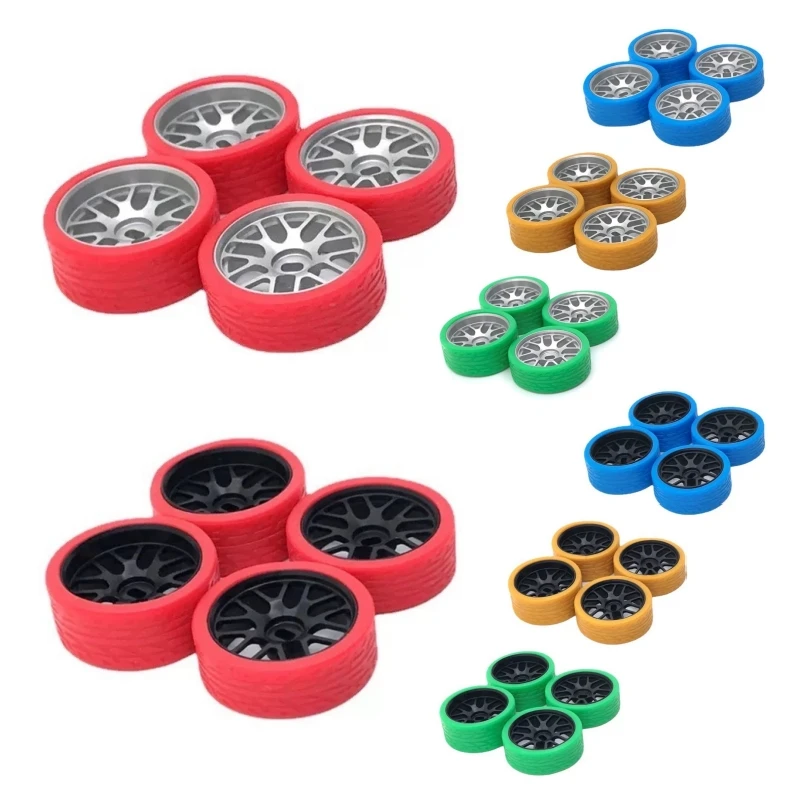 

Metal Upgrade Modified 26.5mm Multicolour Racing Wheel Hub For WLtoys Mosquito Car KYOSHO 1/28 RC Car Parts