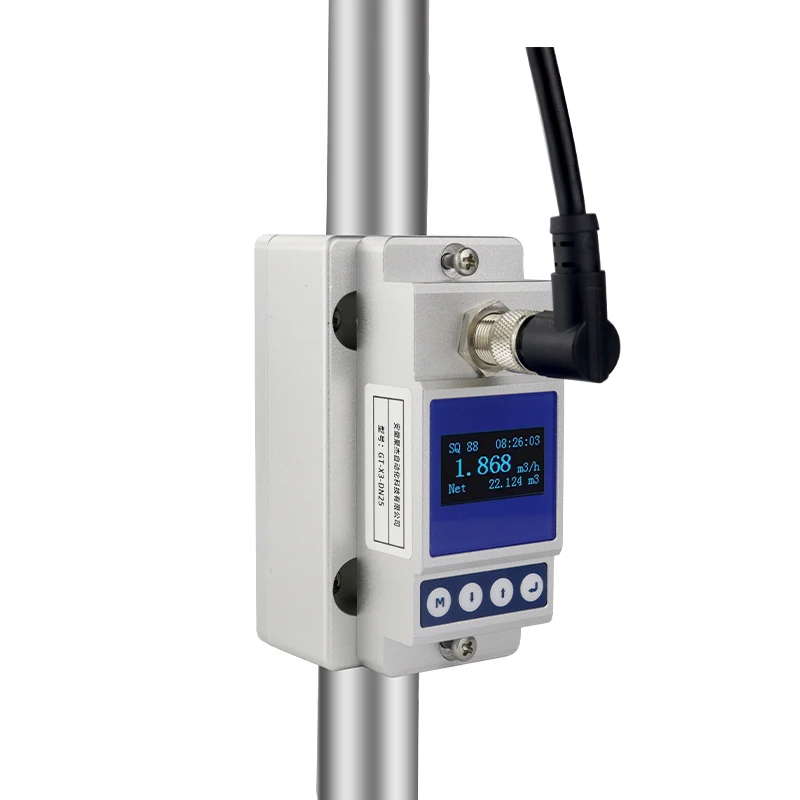 

Высокоточный ультразвуковой расходомер накладного типа, цифровой датчик расхода воды для сточных вод, морской воды и спирта с выходом 4-20 мА