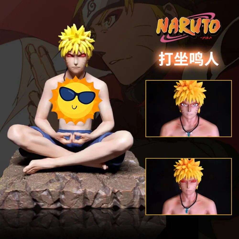 NARUTO Series High Quality Action Figures Immortal Mode Meditation Anime Peripherals Collection Model Ornament Christmas Gifts