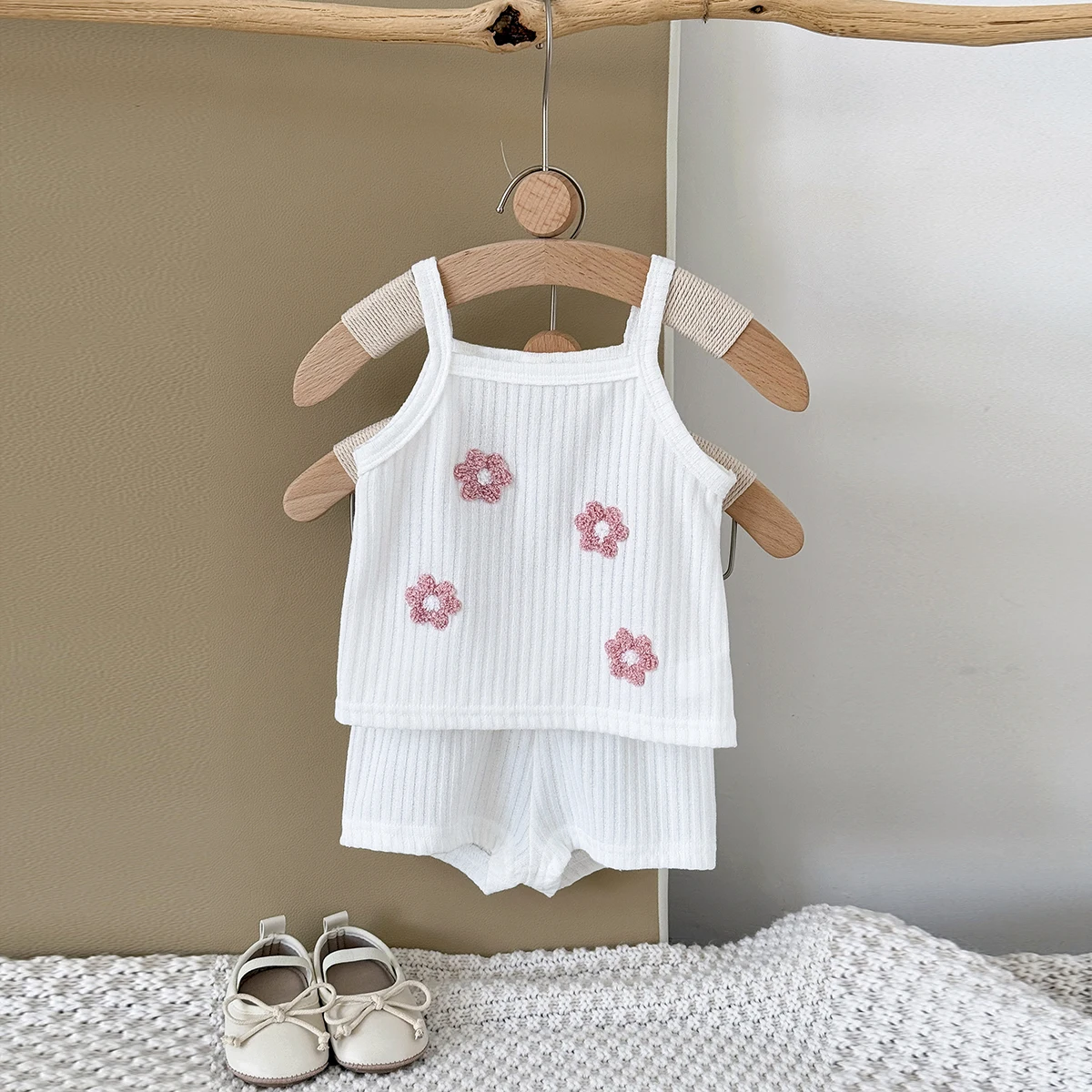 2Pcs/set Summer New Baby Girls - Embroidery Fonts 评论和价格