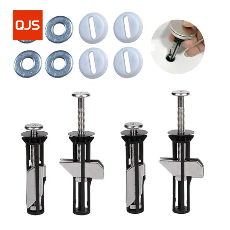 

1 Pair Toilet Seat Bolt Kit, Toilet Cover Maintenance Accessory Screws, WC Replacement Parts, Universal Bathroom Accessories