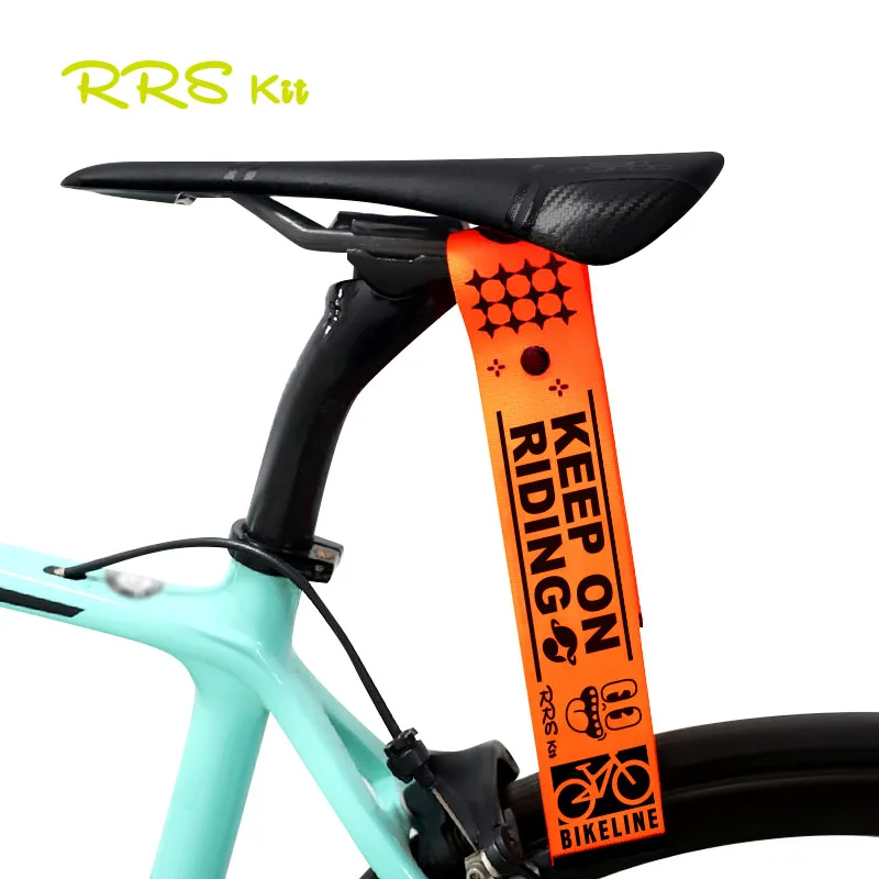 Bicycle Creative Reflective Pendant MTB Road Bike Personalized Decoration Strip Suitcases Bags Backpacks Decoration Accessories