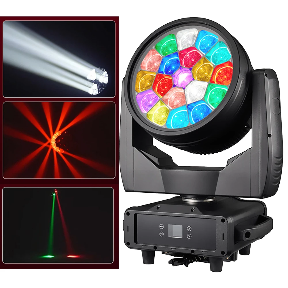 

Waterproof Moving Head Light LED 19X40W Bee Eye Moving Head Light Zoom / Wash / Beam Effect Big Bee Eye Stage DJ Light Party Bar