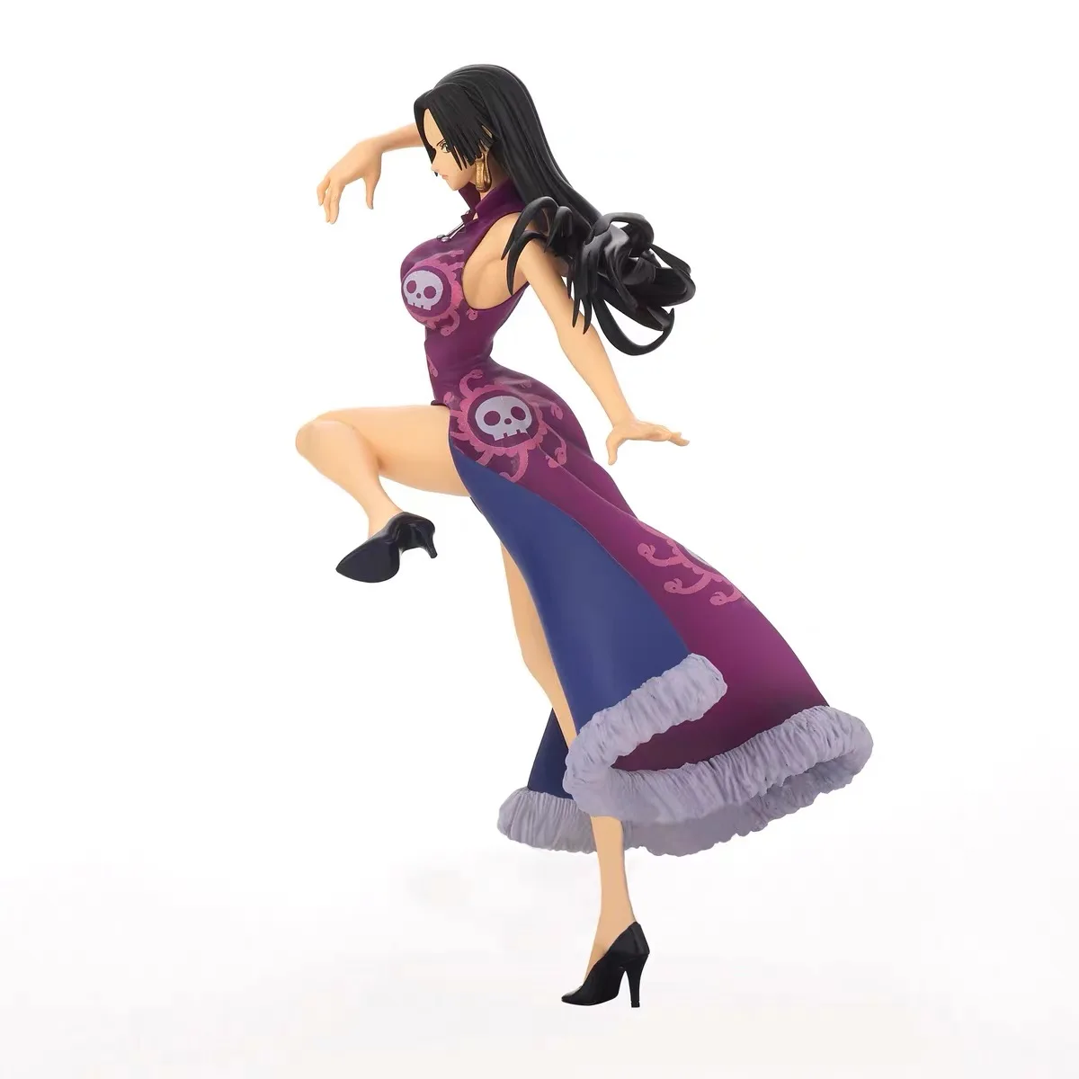 Figur Mainan Anime One Piece Boa Hancock GK Putri Ular Action Figure Boneka Gadis Cheongsam Seksi Patung Figur PVC