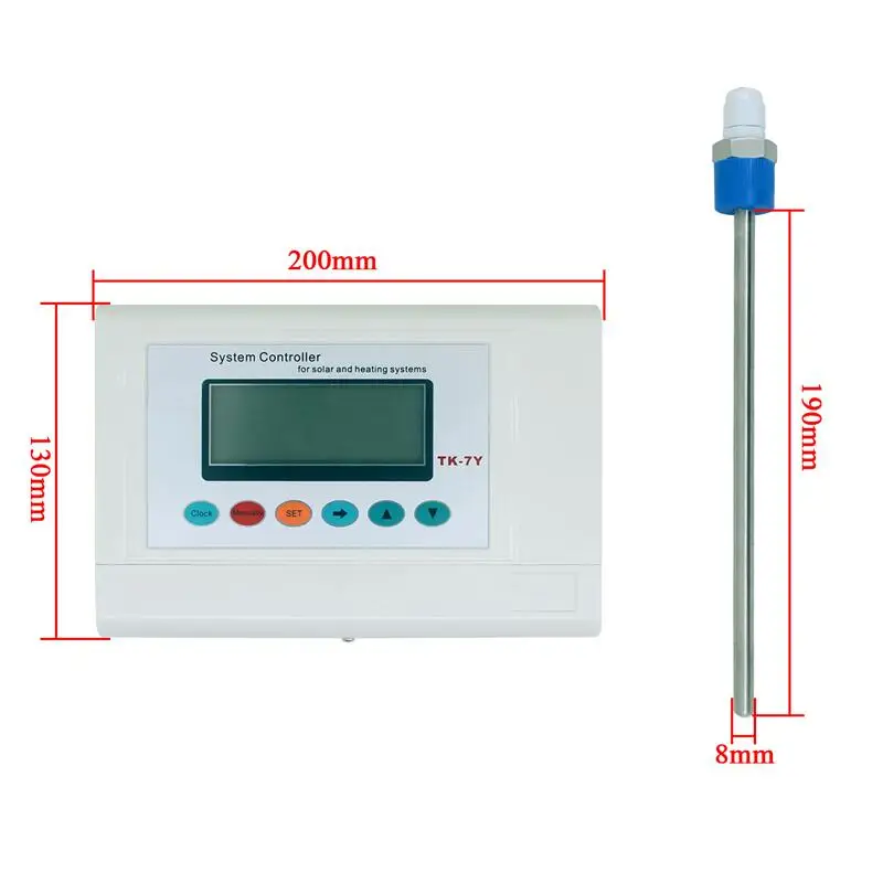 TK-7Y Solar Water Heater Controller for Integrative High Pressure Water Heater System
