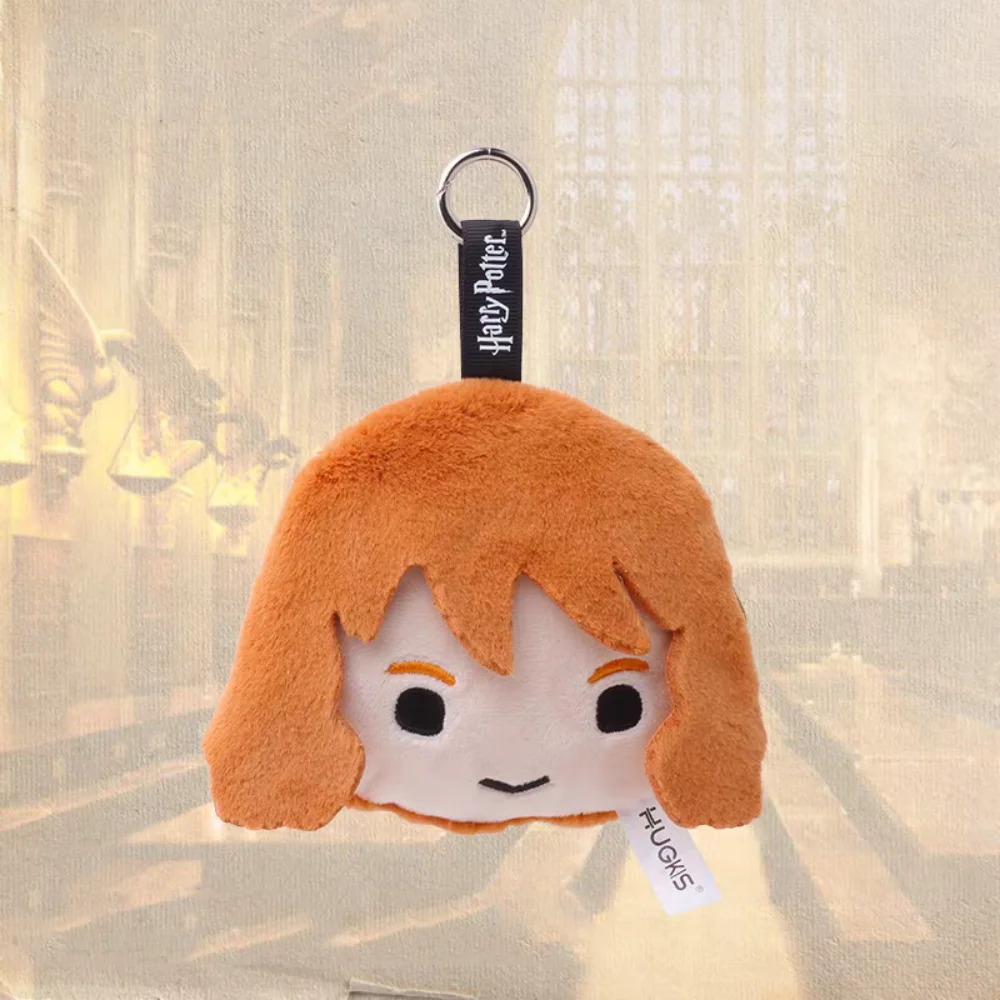 Kawaii Harry Potter ตัวอักษรตุ๊กตากระเป๋าสตางค์พวงกุญแจกระเป๋าเป้สะพายหลังนักเรียนตกแต่งการ์ตูนตุ๊กตาของเล่นแขวนสาวคริสต์มาสของขวัญ