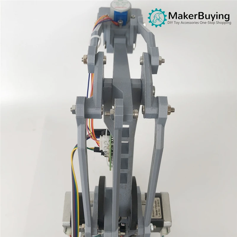 Motor paso a paso de impresión 3D, polea de 4 ejes, brazo robótico de alta precisión, automatización