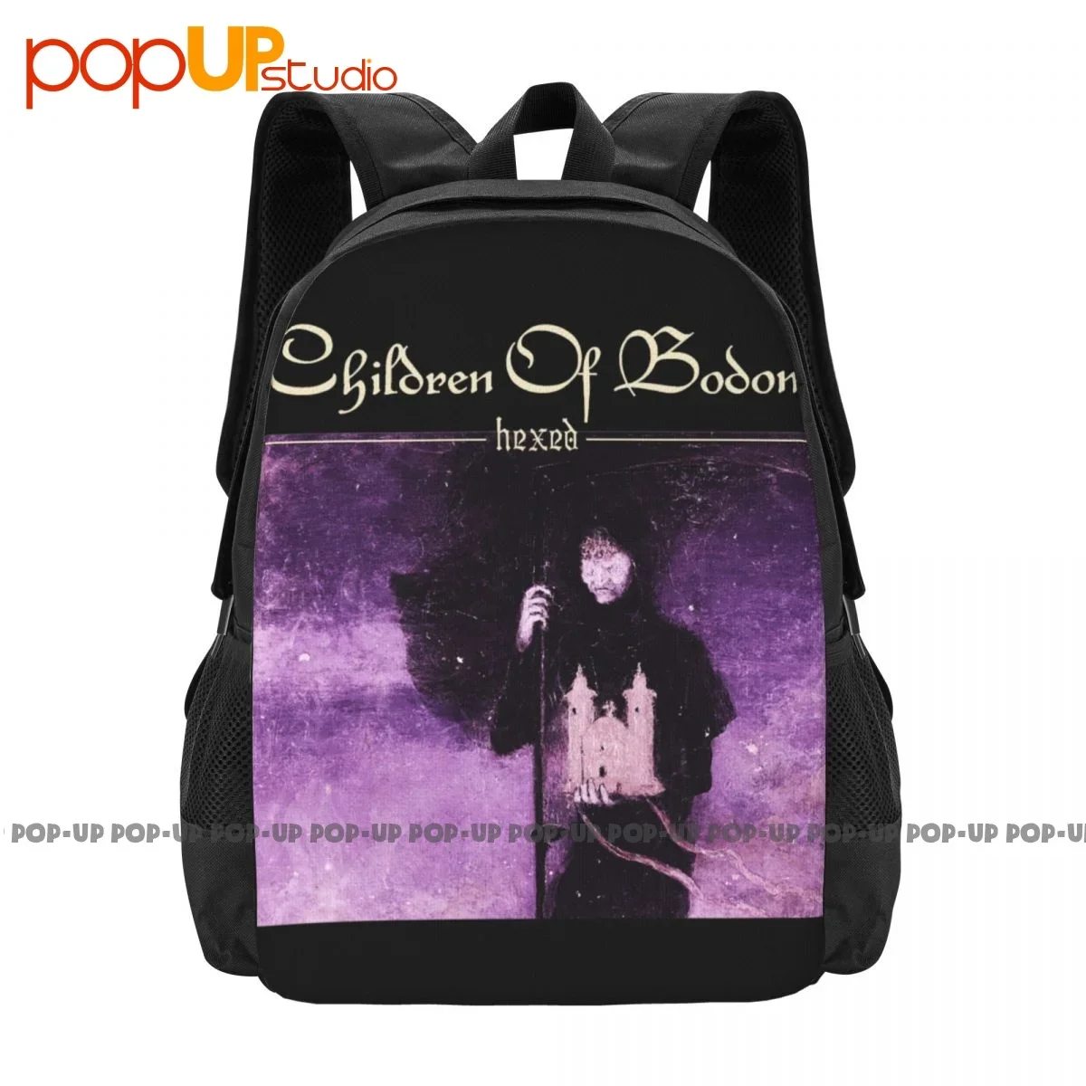 Children Of Bodom Hexed Backpack Large Capacity Fashion Schoolbag Personalised Large Capacity