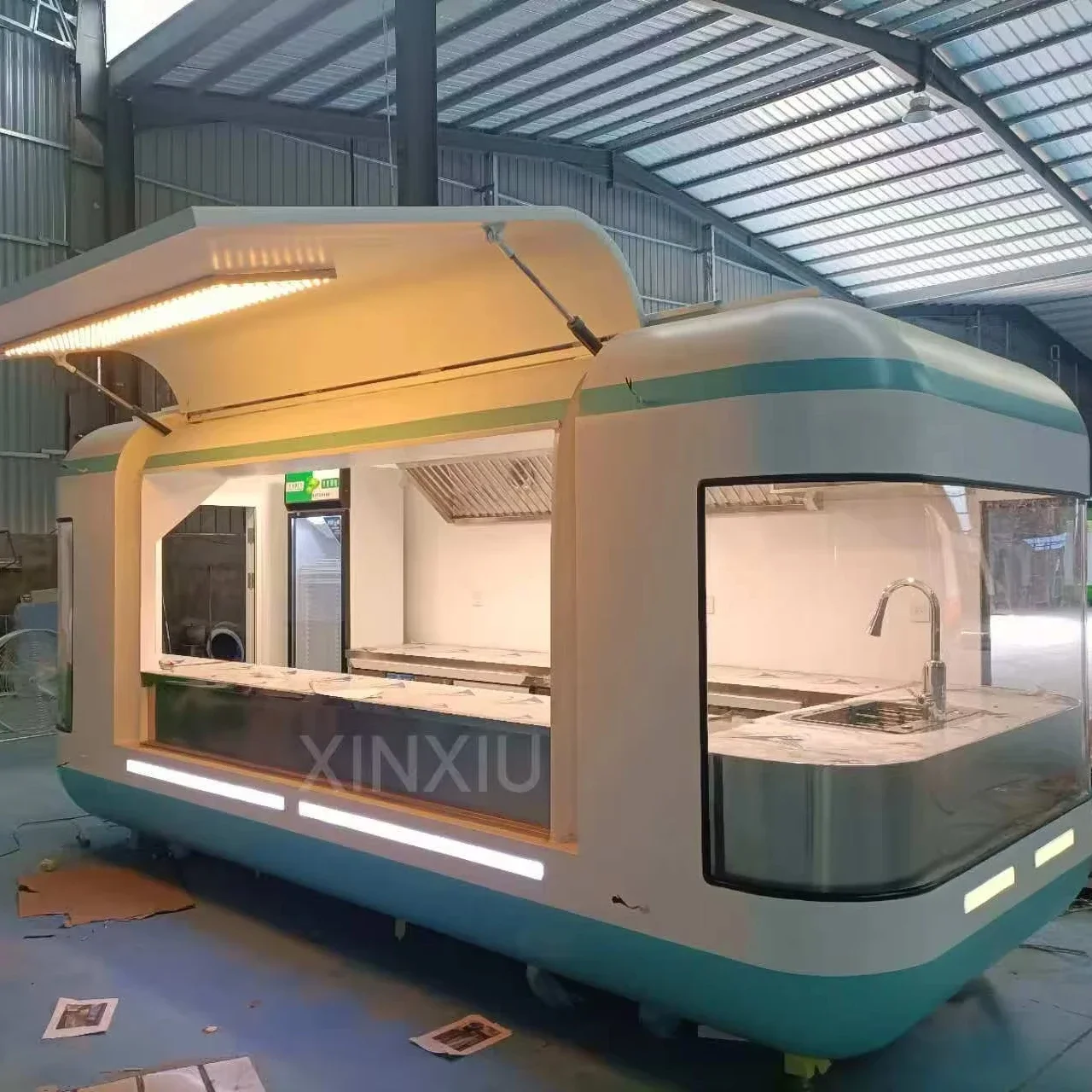Customized Export To Israel Container Stores Vending Kiosks Fast Food Restaurants Mobile Home Convenience Stores Coffee Shops