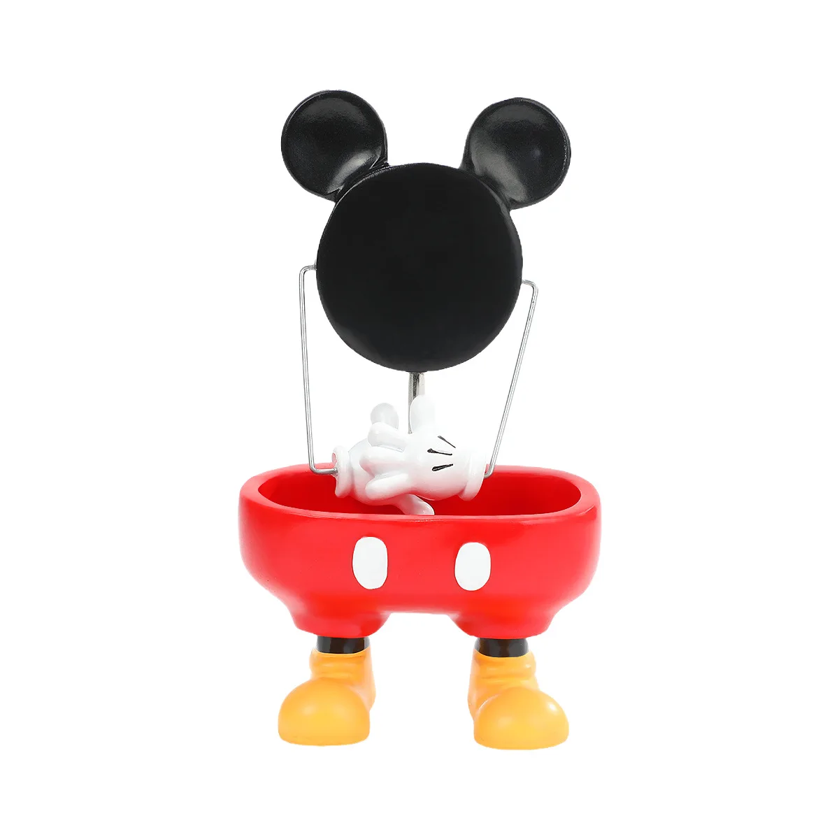 Disney cute Mickey remote control storage mobile phone multi-function desktop stand new ornament placement stand decoration