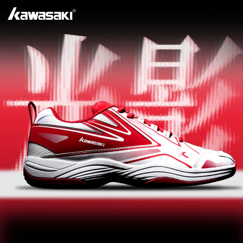 Kawasaki 2025 New Arrival Badminton Shoes TPU Reinforced Anti Torsion Upgraded Table Tennis Shoes for Man Woman K2B50-C32021