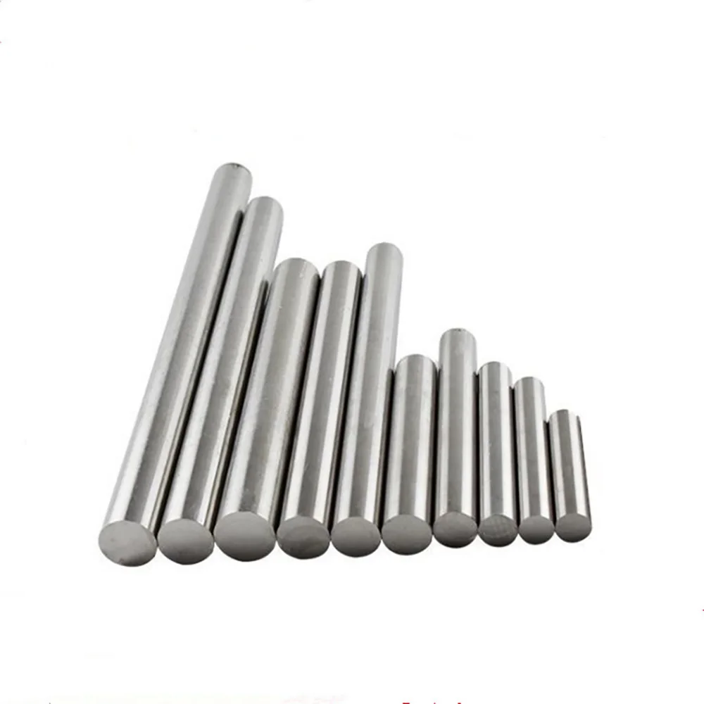 TC4 Titanium Alloy Bar Ti Rods  Round Bars Diameter 1 2 3 4 5 6 8 10 12 13 14 15 16 18 20 30 35 45 50mm Length 100mm 200mm 500mm