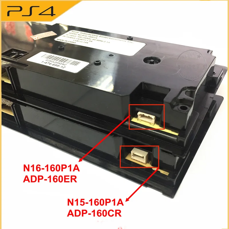 Origina Brand New Power Supply Adapter ADP-160ER N16-160P1A for PlayStation 4 For PS4 Slim 21xx Fonts