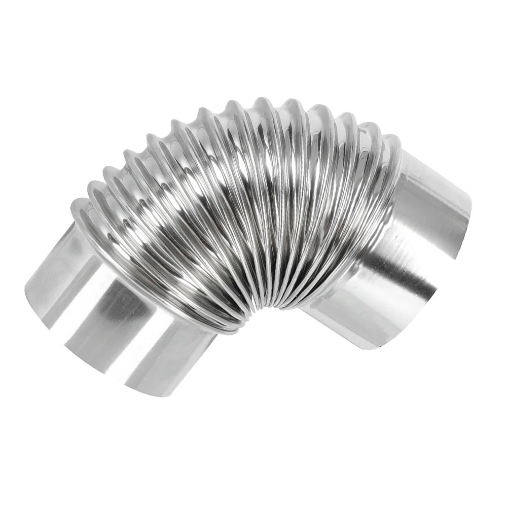 Elbow Flue Extension Chimney Hose Metal Stove Teepee Tent Wood Exhaust 6 Inch