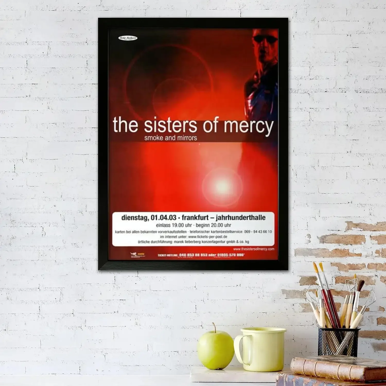 The Sisters of Mercy Canvas Art Poster and Wall Art, Picture Print, Modern Family, Bedroom Decor, Posters,Decorative painting