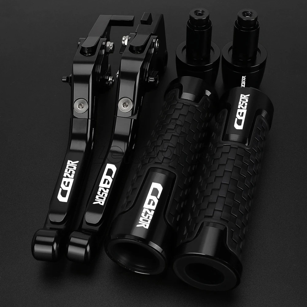 Motorcycle FOR HONDA CB250R CB 250R 2021 - 2023 2024 2025 Accessories Adjustable Brake Clutch Levers Handlebar Grips End Handle