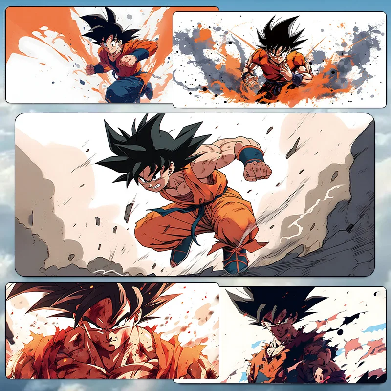 

Dragon Ball Z Mouse Pad Super Size Boys Hobbies Anime Super Sayajins Goku E-sports Computer Keyboard Student Desk Thickened Pad