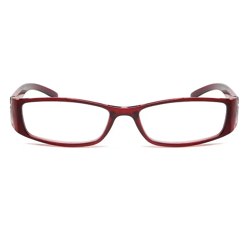 Middle-aged and elderly women\'s reading glasses fashion high-definition elegant pattern glasses