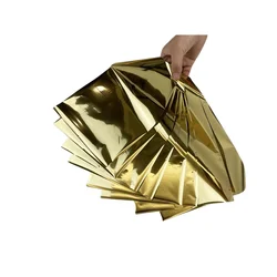 A4 Size 50PCS Hot Selling Luxey Foil Hot Stamping DIY Home Paper Sheet Sky Blue Foil by Laser Printer