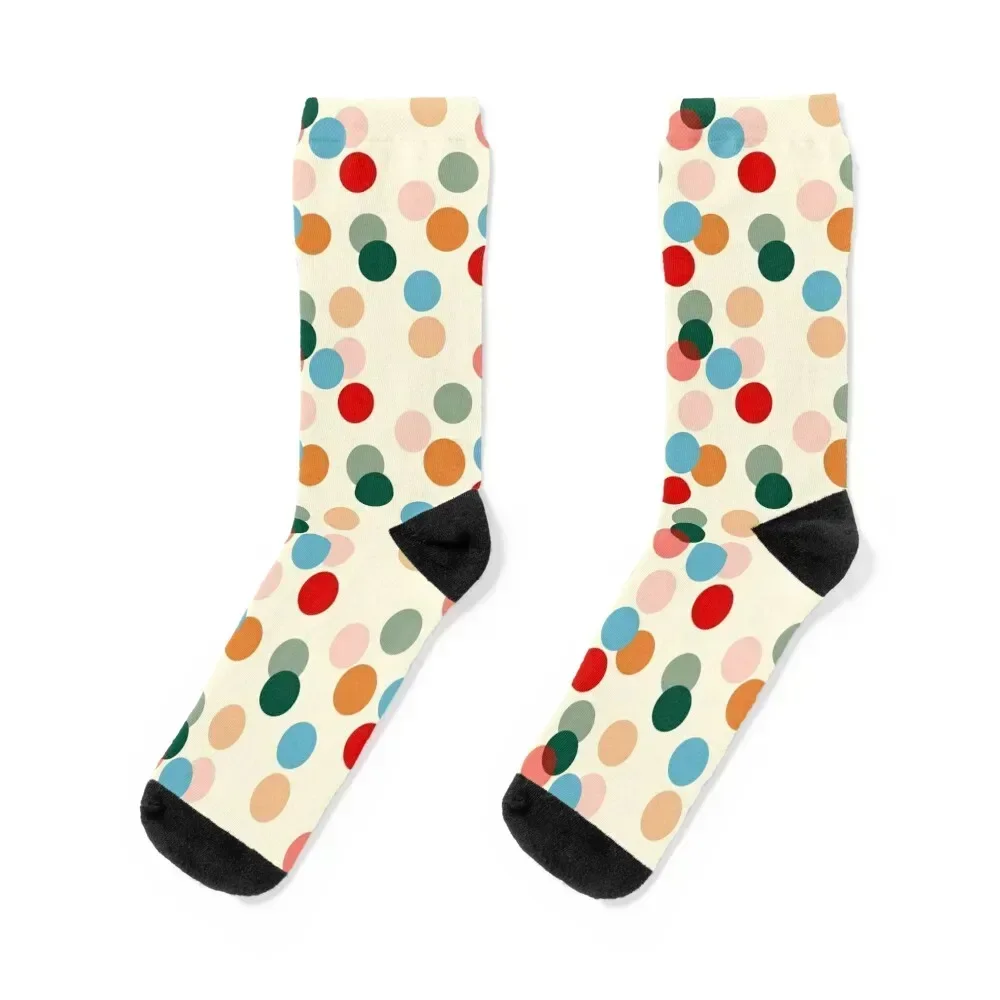 

Confetti pattern. Socks gym Running christmas gift custom Socks Male Women's designer Run warm winter tennis Girl'S Socks Men's